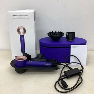 ＊【動作品】dyson ダイソン Supersonic ionic HD08 ヘアドライヤー スペシャルエディション ビンカブルー/ロゼ 速乾性 シンプル 大風量