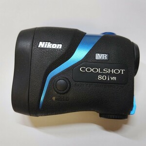 最終出品【美品スコープ】ニコン NIKON COOLSHOT 80i VR ゴルフ レーザー距離計 上田桃子 計測0.5秒 連続計測 