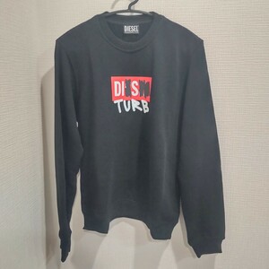 【最終セール中】 ディーゼル DIESEL レディース サステナブル DIESEL ロゴ スウェット トップス トレーナー A048050DEAK Mサイズ