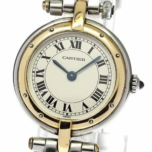 カルティエ CARTIER パンテールSM ラウンド 1ロウ クォーツ レディース _741084