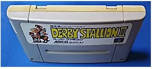 スーパーファミコンソフト 競走馬シミュレーション DERBY STALLIONⅡ