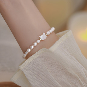 真珠のアクセサリ 真珠 ブレスレット 淡水パール 真珠のブレスレット 腕輪 高品質 ジュエリー プレゼント 祝日 超綺麗 美品 極上 本物 ZS56