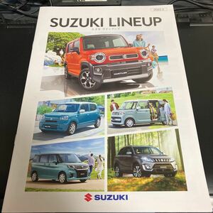 スズキ SUZUKI ラインアップ　カタログ　1冊 2022年5月版　自動車　ハスラー　未使用　★即決