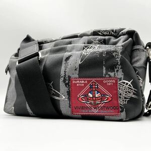 1円【未使用級】 Vivienne Westwood ヴィヴィアンウエストウッド メンズ ショルダーバッグ メッセンジャーバッグ ボディ オーブ ストライプ