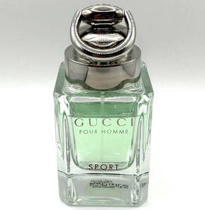 ★グッチ香水・GUCCI BY GUCCI POUR HOMME SPORT 1.7FL.OZ.★50ml・★展示USED/残約88% 約44ml/地下冷暗倉庫保管/廃盤/入手困難品