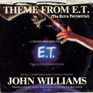 John Williams 「Theme From E.T.」　米国MCA盤EPレコード 