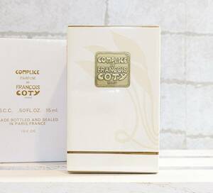 未開封品 コティ コンプリス パルファム 15ml　COTY complice PARFUM