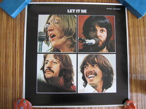ビートルズ Beatles　『レット・イット・ビー Let it be』ポスター