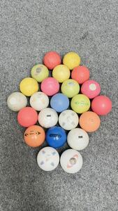 パークゴルフボール 23個セット asics Mizuno NTX 他 まとめ IPGA パークゴルフ用品
