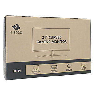 Z-EDGE 24インチ 湾曲 ゲーミングモニター UG24 [管理:1000024906]