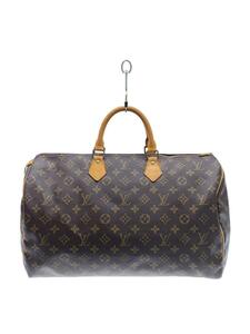 LOUIS VUITTON◆1)スピーディ40_モノグラム・キャンバス_BRW/PVC/BRW