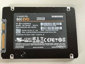 SAMSUNG【動作確認済み】SSD 250GB　3050