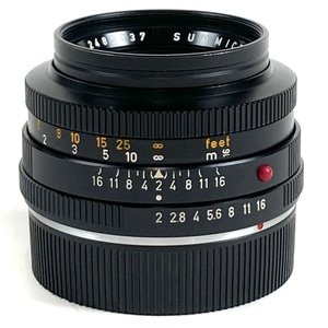 ライカ LEICA SUMMICRON-R 50mm F2 3CAM 一眼カメラ用レンズ（マニュアルフォーカス） 【中古】