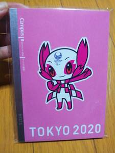TOKYO2020 東京2020 東京オリンピック 東京五輪 オリンピック 無線とじノート NOTEBOOK ソメイティ A6サイズ 48枚 新品