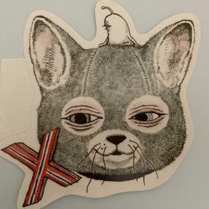 ヒグチユウコ 型抜きポストカード　X アルファベット 猫　ニャンコ