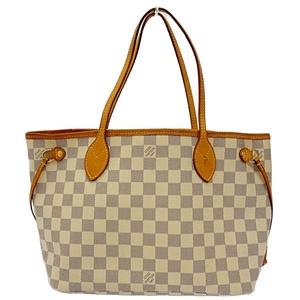 LOUIS VUITTON ルイ・ヴィトン N51110 ダミエ ダミエアズールキャンバス ネヴァーフルPM ホワイト 175112 ショルダーバッグ