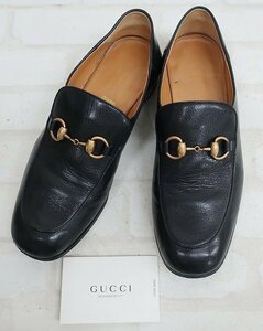 1S9631■グッチ ホースレザービットローファー 526297 GUCCI