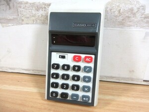 2A3-2「貴重 CASIO カシオ ROOT-8S 電卓」動作確認済み 計算機 レトロ ヴィンテージ 現状品 