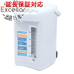 【新品訳あり(箱きず・やぶれ)】 ZOJIRUSHI マイコン沸とう電動ポット 5.0L CD-SE50-WG ホワイトグレー [管理:1100055433]