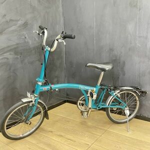 BROMPTON Cline 16インチ 折りたたみ自転車 シルバーエディション Utility M3R 3段変速ギア ライザーバー ISO9002 ブロンプトン /56291