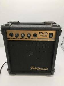 1円【Photogenic アンプ 】PG-10 ギター ベース 兼用 音響機器 機材 guitar &bass AMPLIFIERフォトジェニック キョーリツコーポレーション 