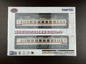 鉄道コレクション 東武鉄道6050系(更新車) 2両セット *箱潰れ／TOMYTEC 鉄コレ Us2a