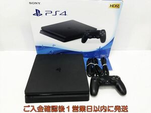 【1円】PS4 本体 セット 500GB ブラック SONY PlayStation4 CUH-2200A 初期化/動作確認済 プレステ4 K06-076tm/G4