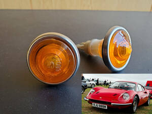 ★新品レア★ Ferrari Dino 206 246 gt gtb gts ウインカー フェラーリ 308 328 348 288gto 355 Fiat フィアット カウル アグスタ DUCATI 