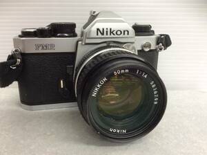 現状品/未整備/保管品 メンテナンス前提、部品取りです。Nikon FM2 とレンズ3点とテレコンバーター1点です。①円スタート送料無料