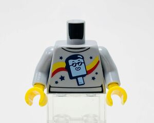 【新品未使用】レゴ　LEGO　ミニフィグ　トルソー　ボディ　155 アイス　