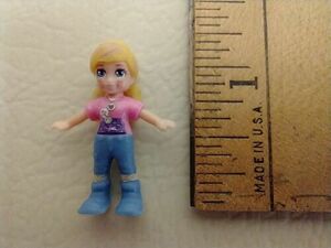 2018 Polly Pocket Pollyville Mega Mall Mattel series replacement doll 4/4/23 海外 即決