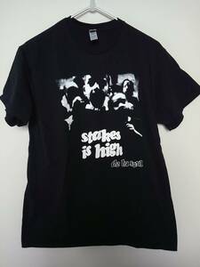 De La Soul＊Stakes is high＊ロゴプリント Ｔシャツ サイズＭ ブラック