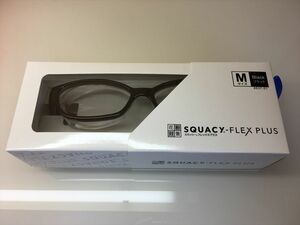 花粉メガネ（保護） SQUACY FLEX PLUS（スカッシーフレックス+） 8837-01（ブラック） Mサイズ 新品