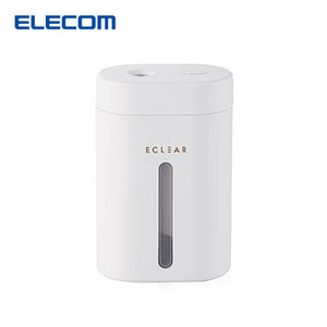 エレコム エクリアミスト HCEHU2108UWH (ホワイト) 加湿器 USB-A電源・充電式 アロマディフューザー SIAA抗菌