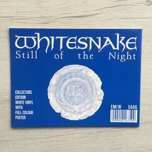 WHITESNAKE STILL OF THE NIGHT UK盤　POSTER BAG