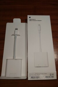 Apple Lightning to USB 3 カメラアダプター　