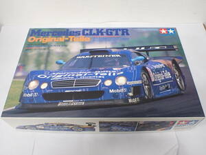 YH583【開封のみ未組立】タミヤ 1/24 メルセデス CLK-GTR オリギナルタイレ スポーツカーシリーズ フルディスプレイモデル