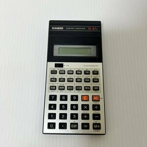 ●W212● 動作確認済み　CASIO カシオ fx-82A 昭和レトロ 関数 電卓 計算機 