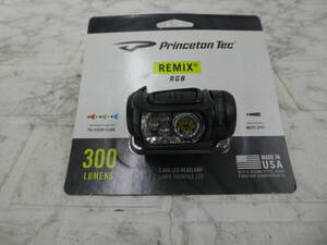 ☆ Princeton Tec プリンストンテック REMIX 300LUMENS RMX300-RGB-BK ヘッドライト 未使用保管品 1円スタート ☆