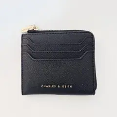 CHARLES&KEITH クラシックジッパーポーチ 財布 ミニ財布