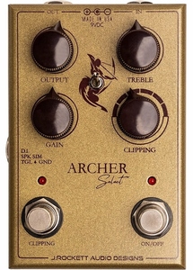 新品 即納 J.Rockett Audio Designs ARCHER Select Rockett Pedals オーバードライブ