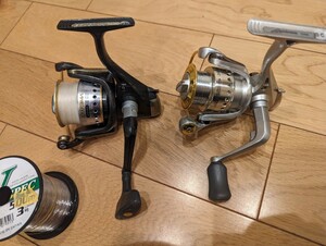 送料込み　RYOBI Applause 2000 アプローズ リョービ　エクシマ 4000vi リール 2台セット　ライン付き