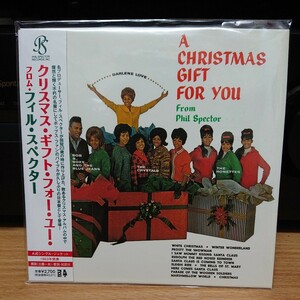 A Christmas Gift for you from Phil Spector クリスマスギフトフォーユーフロムフィルスペクター （紙ジャケット仕様） ronettes ロネッツ