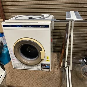 稼働B 簡易動作確認品 サンヨー コイン式乾燥機 CD-S45C1 4.5kg 100V 2001年製 排気形電気衣類乾燥機 乾燥機専用ユニット SDS-401