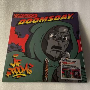 新品 MF DOOM / OPERATION: DOOMSDAY 貴重 ポスター付 / metal fingers king geedorah kmd madvillainy madlib j dilla jay dee