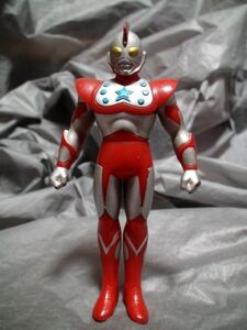 ウルトラマンUSA ③水32当時物 バンダイ 怪獣ヒーロー ソフビ人形 ウルトラマンチャック 1989年「検 東宝アニメ映画