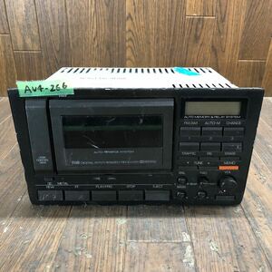 AV4-266 激安 カーステレオ MAZDA マツダ ルーチェ H263 66 9C0A CH-550 三菱 カセット FM/AM レシーバー デッキ 通電未確認 ジャンク