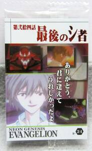 新世紀エヴァンゲリオンウエハースChap.2カード◎S-24.最後のシ者◎BANDAI2007