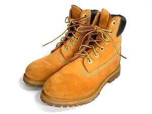 1円 ■極美品■ Timberland ティンバーランド 10361 ショートブーツ 表記サイズ 6 (約23.0cm) 靴 シューズ レディース ブラウン系 BJ1248