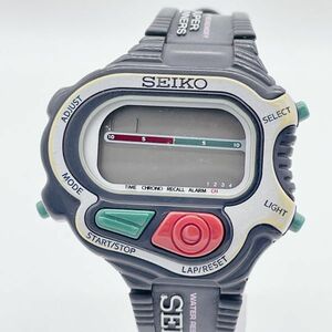 【1円スタート】SEIKO セイコー S640-4000 デジタル SUPER RUNNERS スーパーランナーズ クオーツ メンズ腕時計 動作未確認